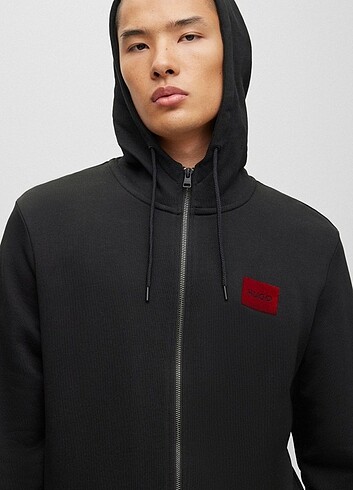 Hugo Boss HUGO ORİJİNAL ERKEK HIRKA KAPÜŞONLU