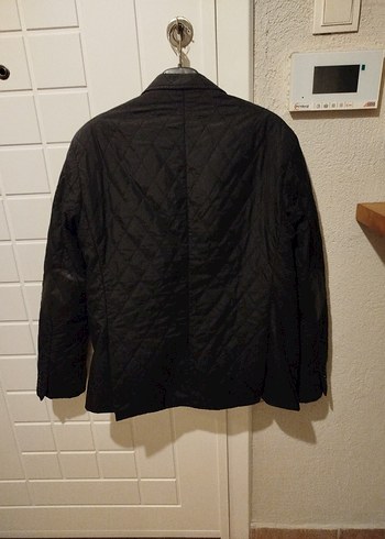 Erkek Siyah Kemerli Midi Ceket - Görsel 5