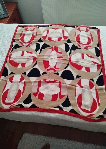 Vakko Tarz Çok Renkli Kadın eşarp - Görsel 2