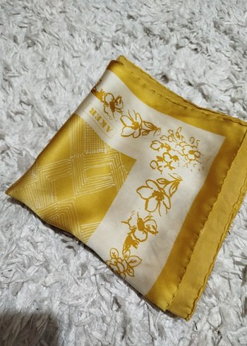 Aker marka %100 ipek eşarp - Görsel 3