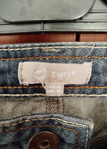 38 Beden Twist kot pantolon