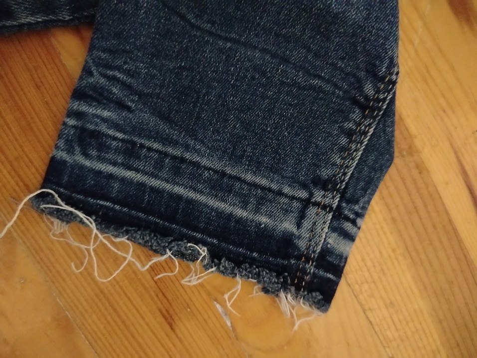 Kadın Mavi Parlak Denim Rahat Kesim Jean - Görsel 3