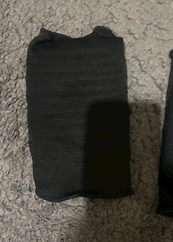 Siyah Street Wear  Diz Koruyucu voleybol - Görsel 2