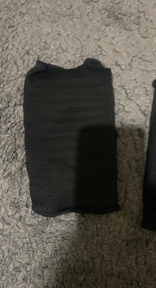 Siyah Street Wear  Diz Koruyucu voleybol - Görsel 2