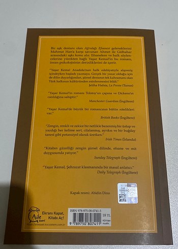 Yaşar Kemal - Ağrı Dağı Efsanesi - Görsel 3