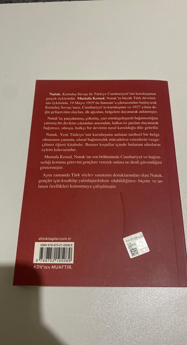 Nutuk Söylev - Altın Kitaplar - Görsel 2