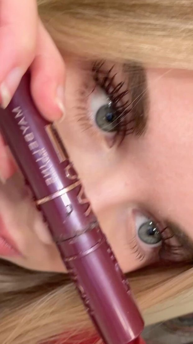 Maybelline Burgundy Haze Mor Maskara TÜKENDİ - Görsel 3