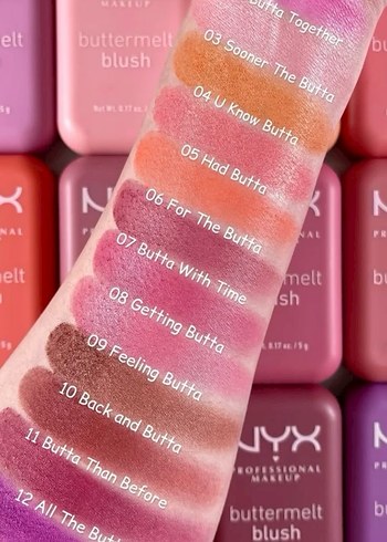 NYX Buttermelt Pudra Allık - 02 Numara - Görsel 3