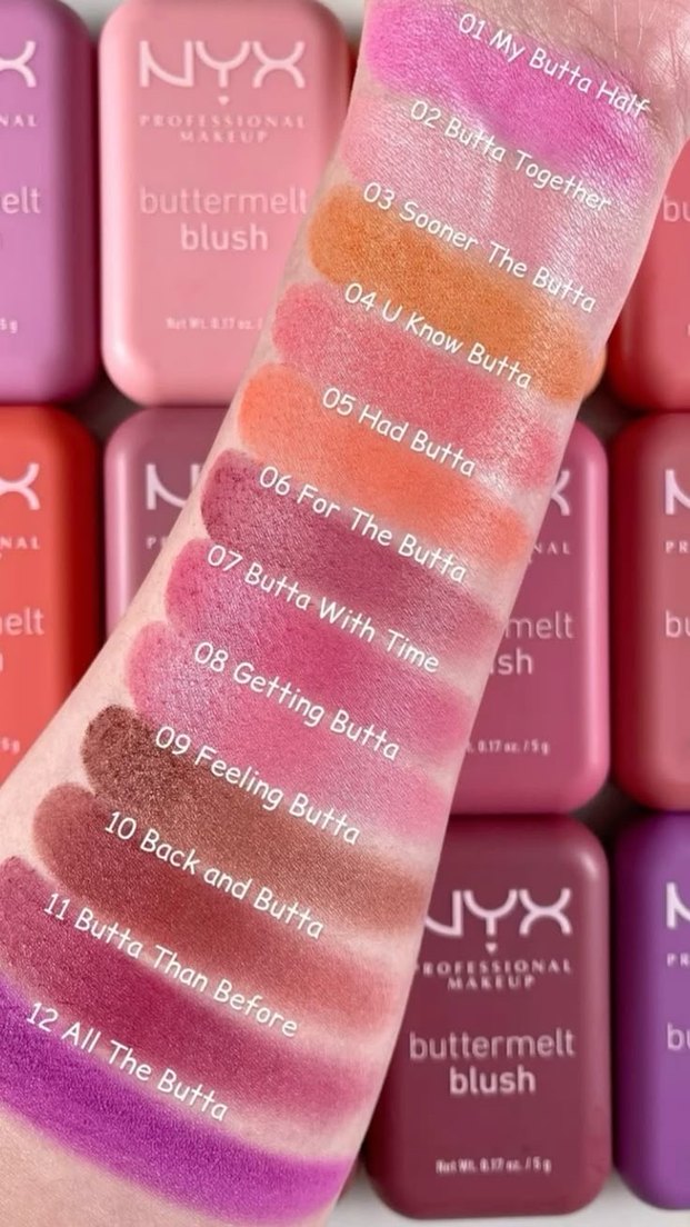 NYX Buttermelt Pudra Allık - 02 Numara - Görsel 3