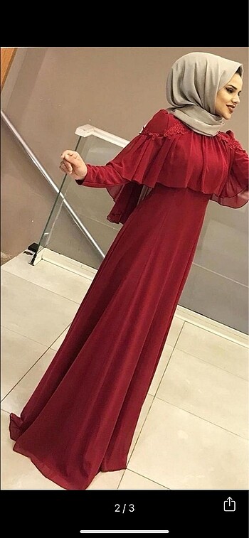 Meri store gece elbisesi