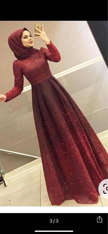 Meri store gece elbisesi