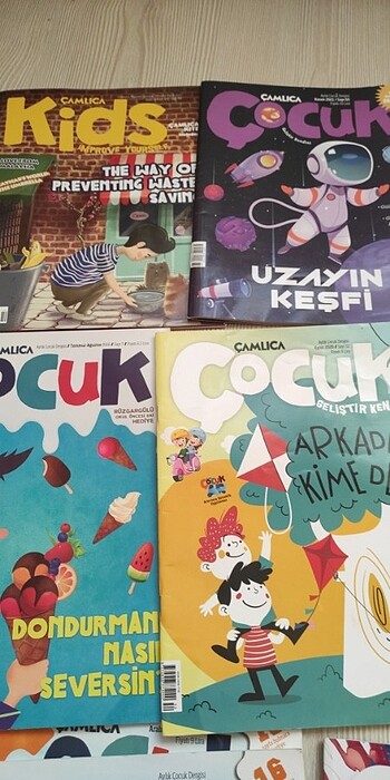 Beden Eğitici süper çocuk dergileri