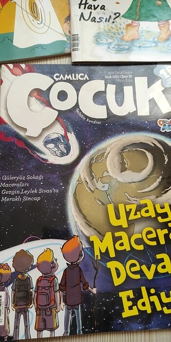 Beden Renk Eğitici süper çocuk dergileri