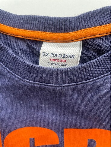 7 Yaş Beden Erkek çocuk Sweatshirt #us polo
