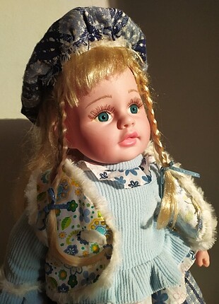 Büyük boy vintage kız bebek