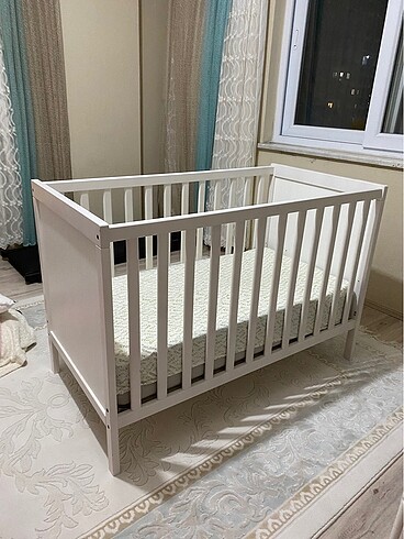 Beden beyaz Renk İkea bebek karyola