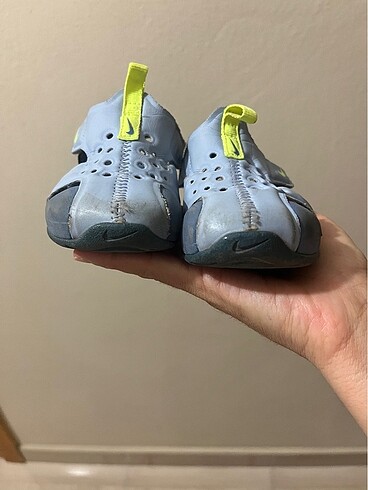 21 Beden mavi Renk Nike sandalet