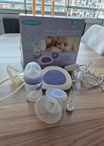 Lansinoh Tekli Elektrikli Göğüs Pompası Beyaz - Görsel 4