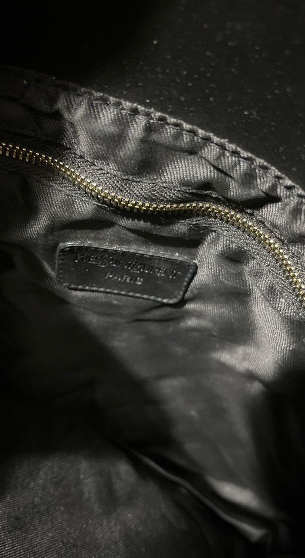 Siyah Deri Kadın Çanta - Parisian Tarzı - Görsel 3