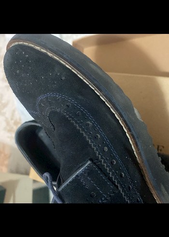 Lacivert Süet Erkek Klasik Ayakkabı - Görsel 3