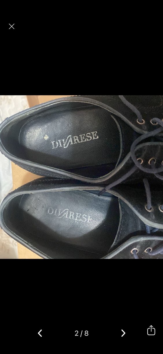 Lacivert Süet Erkek Klasik Ayakkabı - Görsel 2