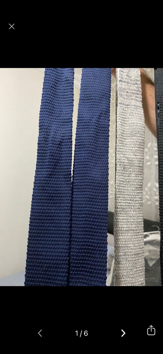 Gri Erkek Street Wear Kravat - Görsel 2