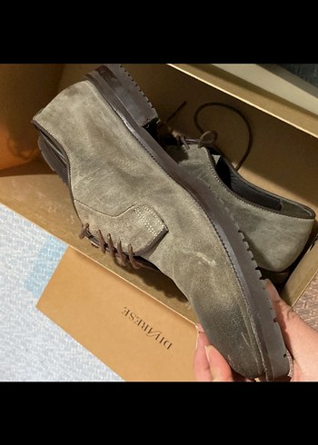 Kahverengi Süet Erkek Klasik Ayakkabı - Görsel 3