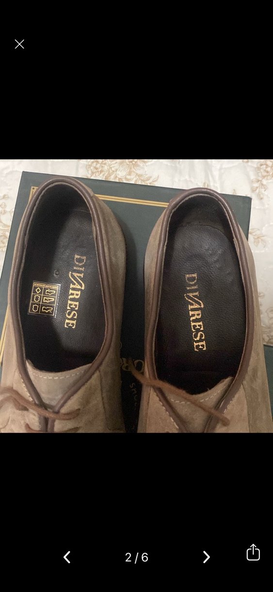 Kahverengi Süet Erkek Klasik Ayakkabı - Görsel 2