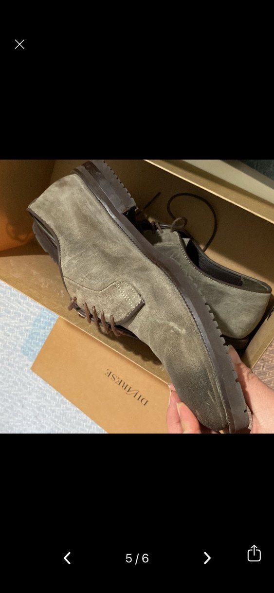 Kahverengi Süet Erkek Klasik Ayakkabı - Görsel 3