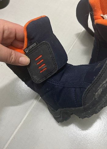 Erkek Çocuk Turuncu Bantlı Kauçuk Bot - Görsel 7