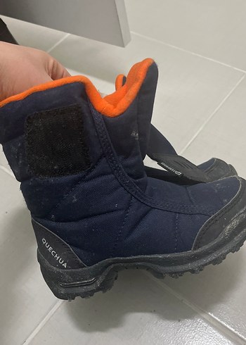 Erkek Çocuk Turuncu Bantlı Kauçuk Bot - Görsel 2