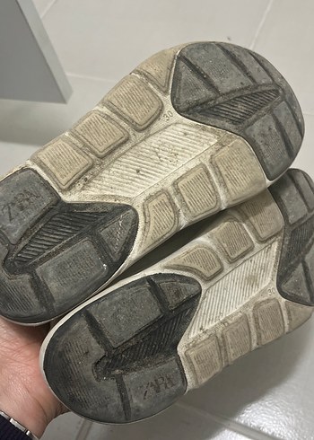 Beyaz Gri Kadın Spor Ayakkabı - Görsel 4