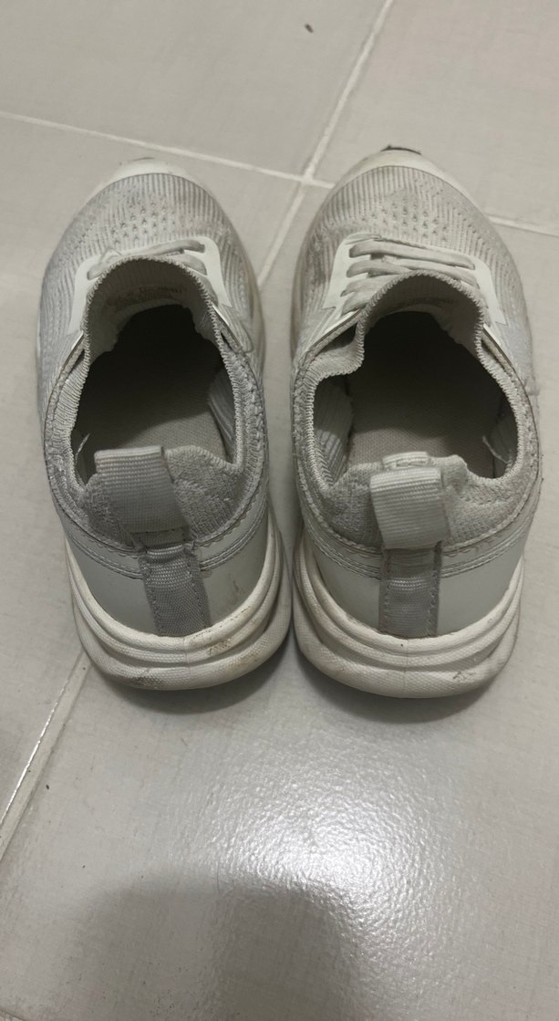 Beyaz Gri Kadın Spor Ayakkabı - Görsel 3