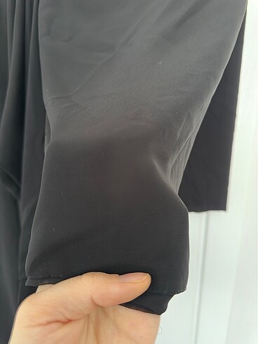 m Beden siyah Renk Ferace abaya