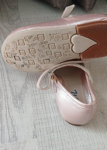 Pembe Fırfırlı Kız Çocuk Babet - Görsel 3