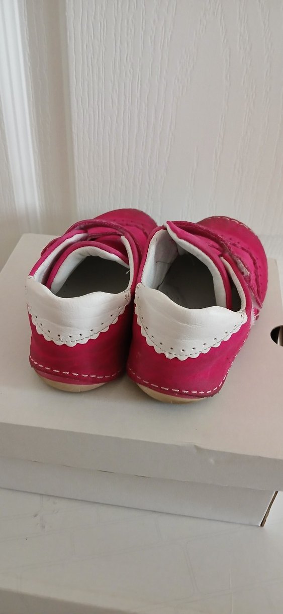 Kız Bebek Pembe İlk Adım Ayakkabısı - Görsel 2