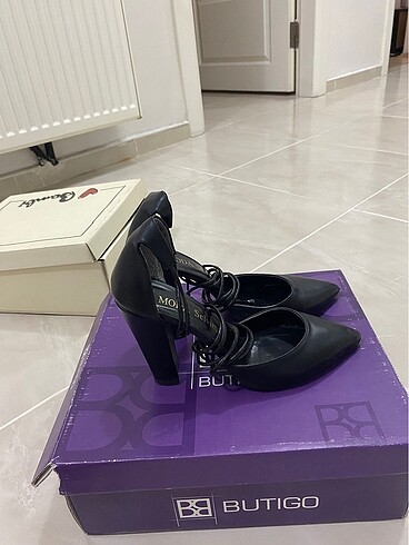 Diğer Bağcıklı topuklu ayakkabı