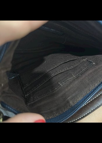  Beden kahverengi Renk Nine west çanta