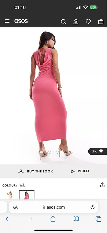 Asos elbise