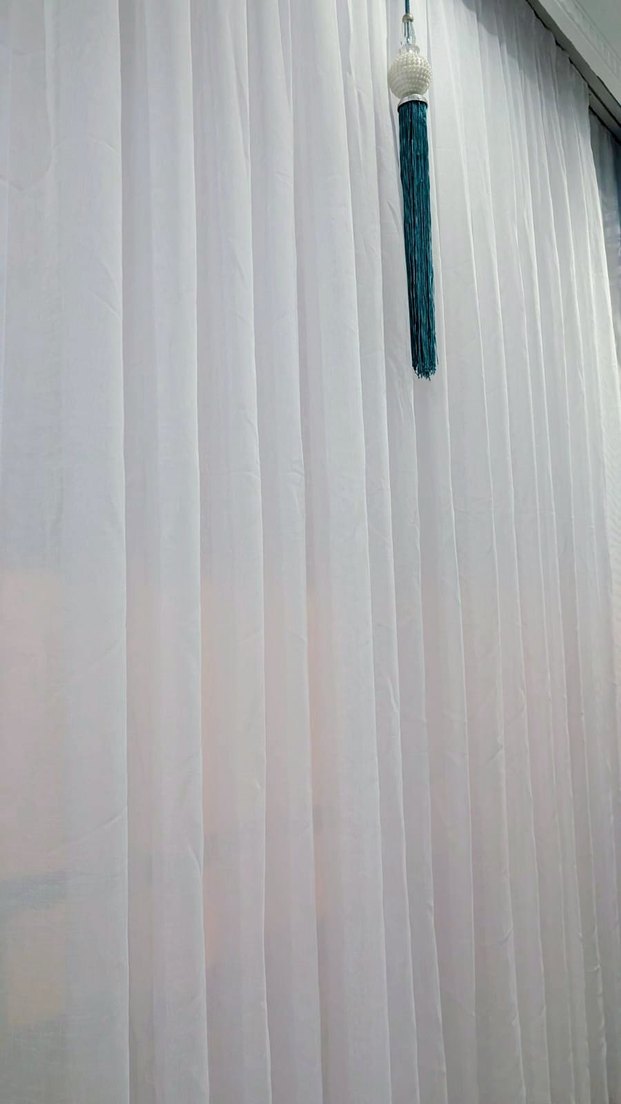 Tül Perde (ÇİFT, Uzun) - Görsel 2