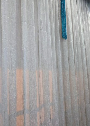 Tül Perde (Çift, Uzun) - Görsel 3