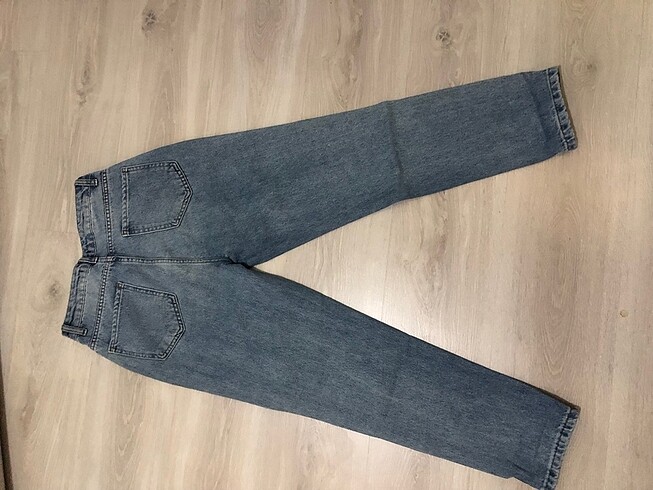 34 Beden mavi Renk Trendyolmilla mom fit jean