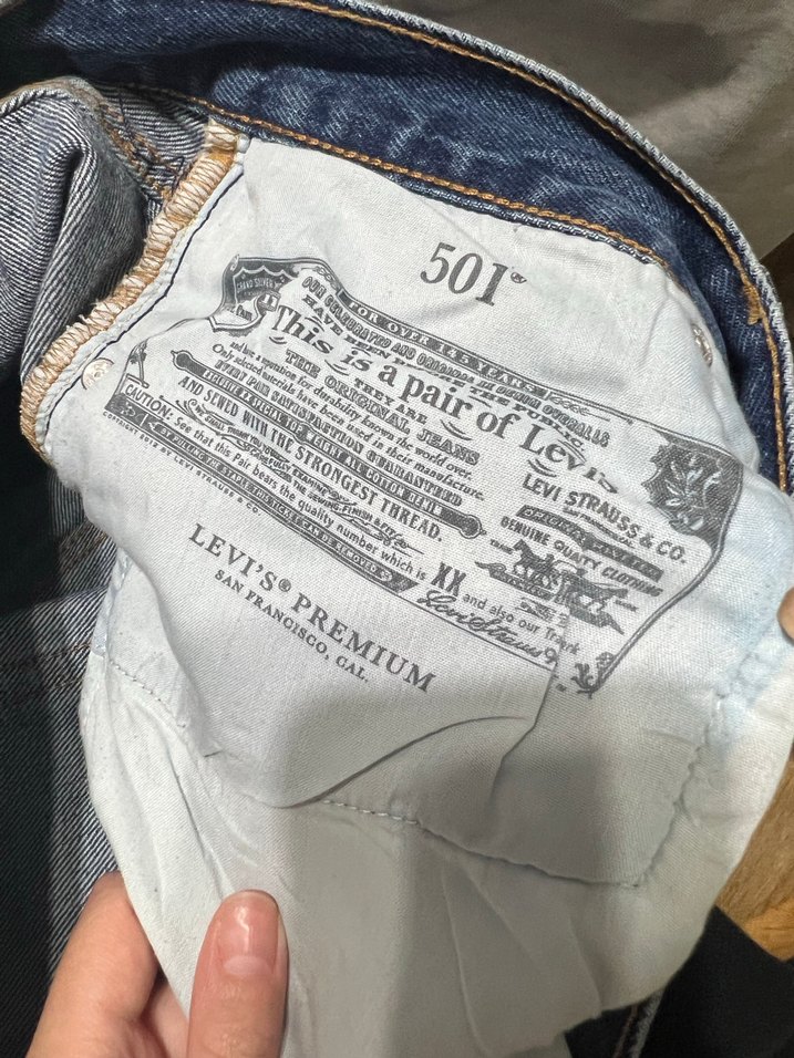 Levis Kadın Lacivert Bol Kesim Denim Pantolon — görsel 6/7