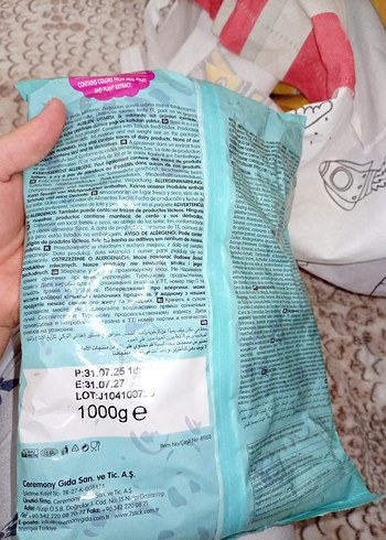 diğer Beden pembe Renk Renkli Meyveli Halkalı Şeker jelibon