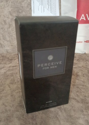 Avon Perceive Erkek Parfümü Siyah Kutu