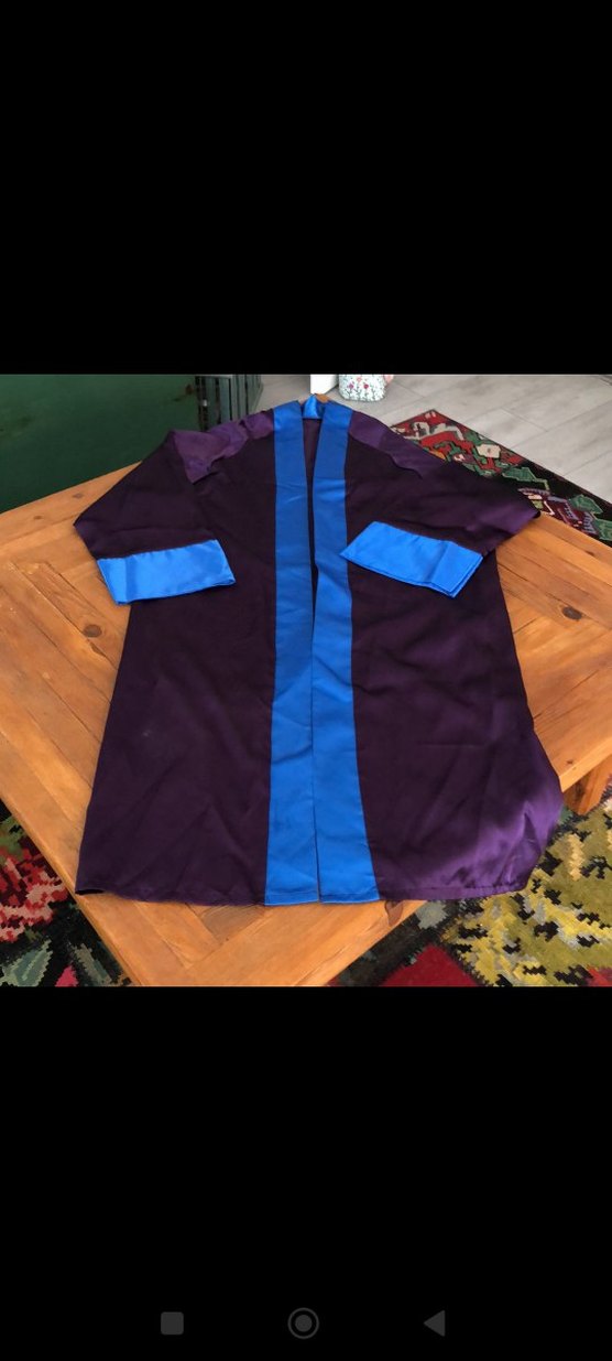 Uzun Mor Kadın Sabahlık - Görsel 4