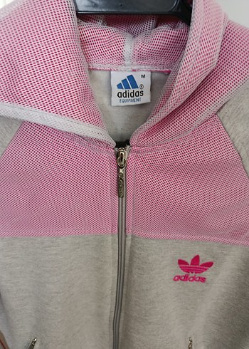 Gri Fermuarlı Sweatshirt - Görsel 3