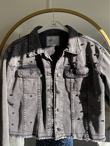 Bershka İnce Kot ceket
