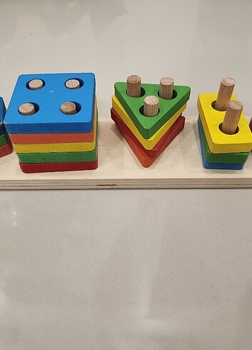 Fisher Price Eğitici ahşap set