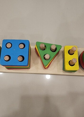 Beden Eğitici ahşap set